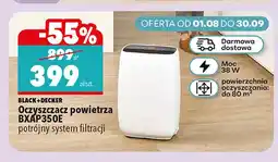 Biedronka Oczyszczacz powietrza BXAP350E potrójny system filtracji Black+Decker oferta