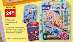 Biedronka Kołonotes z przyborami 12 el oferta