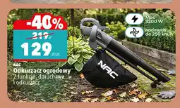 Biedronka Odkurzacz ogrodowy 2 funkcje: dmuchawa i odkurzacz Nac oferta