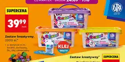 Biedronka Zestaw kreatywny 2000 el. Creativo Astra oferta