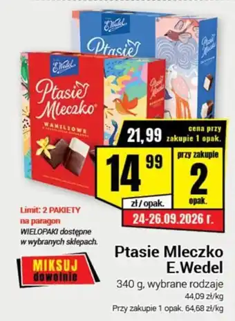Ptasie Mleczko E.Wedel
