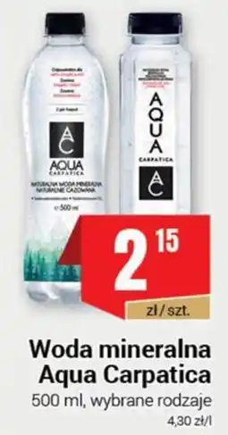 Premium Nasz Sklep Woda mineralna Aqua Carpatica oferta