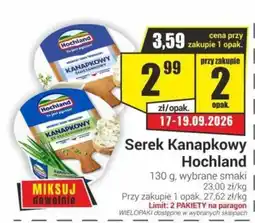 Delikatesy Sezam Serek Kanapkowy Hochland oferta