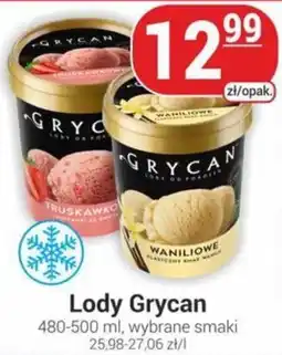 Delikatesy Sezam Lody Grycan oferta