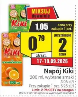 Delikatesy Sezam Napój Kiki oferta