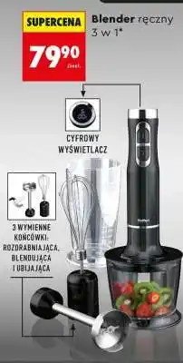 Biedronka Blender ręczny 3 w 1 oferta