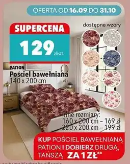 Biedronka Pościel bawełniana oferta