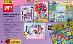 Biedronka Zestaw kreatywny lub pamiętnik oferta