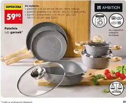 Biedronka Patelnia lub garnek oferta