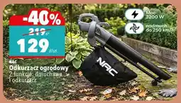 Biedronka NAC Odkurzacz ogrodowy oferta