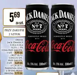 Dino DRINK JACK DANIEL'S COCA COLA oferta