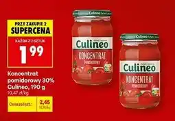 Biedronka Koncentrat pomidorowy 30% Culineo, 190 g oferta