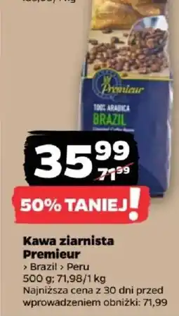 Netto Kawa ziarnista Premier oferta