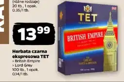 Netto Herbata czarna ekspresowa TET oferta