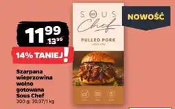 Netto Szarpana wieprzowina wolno gotowana Sous Chef oferta