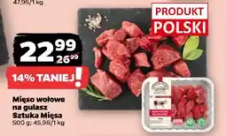 Netto Mięso wołowe na gulasz Sztuka Mięsa oferta