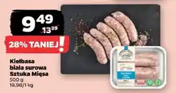 Netto Kielbasa biała surowa Sztuka Mięsa oferta
