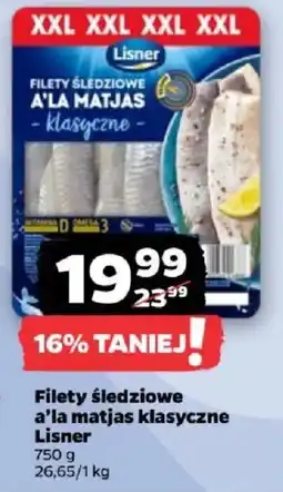 Netto Filety śledziowe a'la matjas klasyczne Lisner oferta