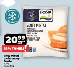 Netto Złoty mintaj panierowany Frosta oferta