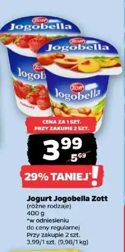 Netto Jogurt Jogobella Zott oferta