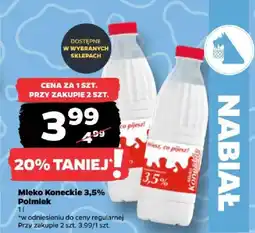 Netto Mleko Koneckie 3,5% Polimlek oferta