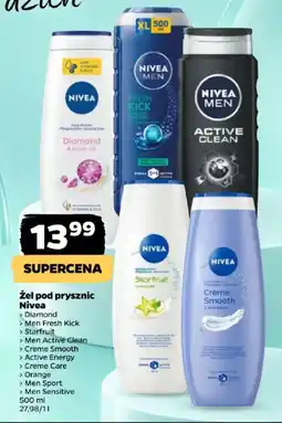 Netto Żel pod prysznic Nivea oferta