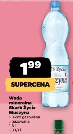 Netto Woda mineralna Skarb Życia oferta