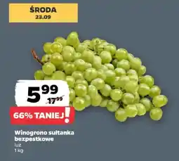 Netto Winogrono sułtanka bezpestkowe oferta