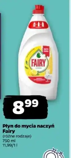 Netto Płyn do mycia naczyń Fairy oferta
