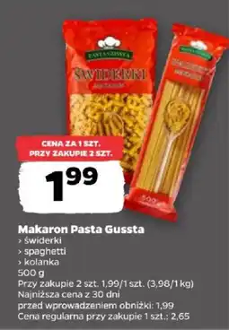 Netto Makaron Pasta Gussta oferta