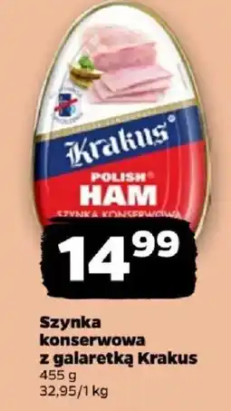 Netto Szynka konserwowana z galaretką Krakus oferta