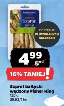 Netto Szprot bałtycki wędzony Fisher King oferta