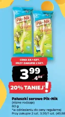 Netto Paluszki serowe Pik-Nik oferta