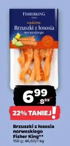 Netto Brzuszki z łososia norweskiego Fisher King oferta