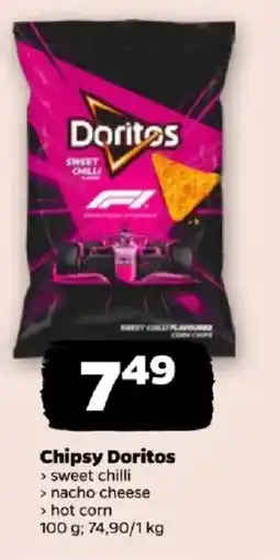 Netto Chipsy Doritos oferta