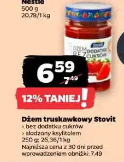 Netto Dżem truskawkowy Stovit oferta