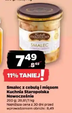 Netto Smalec z cebulą i mięsem Kuchnia Staropolska oferta