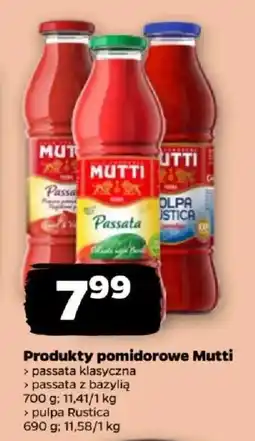 Netto Produkty pomidorowe Mutti oferta