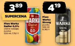 Netto Piwo Warka Radler 0,0% oferta