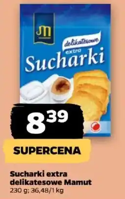 Netto Sucharki extra delikatesowe Mamut oferta