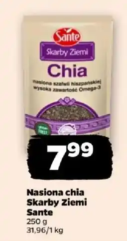 Netto Nasiona chia Skarby Ziemi Sante oferta