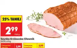 Biedronka Szynka Królewska Olewnik oferta