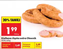 Biedronka Kiełbasa śląska extra Olewnik oferta