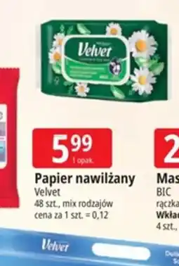 E.Leclerc Papier nawilżany Velvet oferta