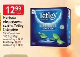 E.Leclerc Herbata ekspresowa czarna Tetley Intensive oferta