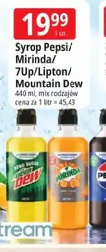 E.Leclerc Syrop Pepsi/Mirinda/7Up/Lipton/Mountain Dew oferta