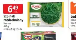 E.Leclerc Szpinak rozdrobniony Hortex oferta