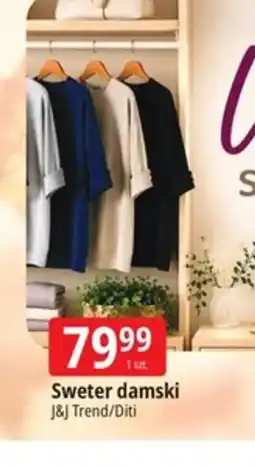 E.Leclerc Sweter damski J&J Trend/Diti oferta