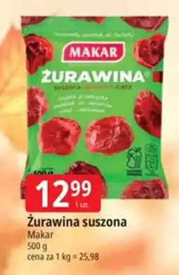 E.Leclerc Żurawina suszona Makar oferta