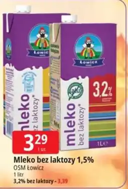 E.Leclerc Mleko bez laktozy 1,5% OSM Łowicz oferta